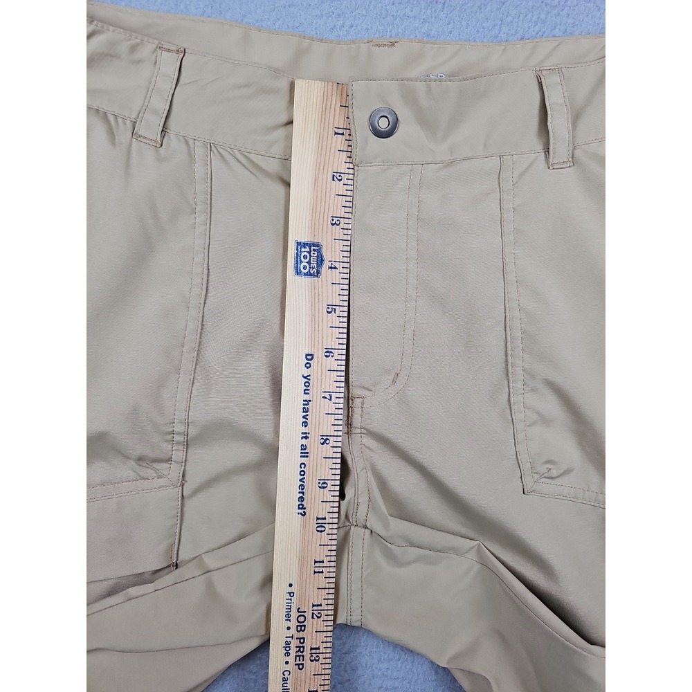 Columbia Omni Shield Pants Women's Size 16 Beige Hiking Convertible - Picture 5 of 10